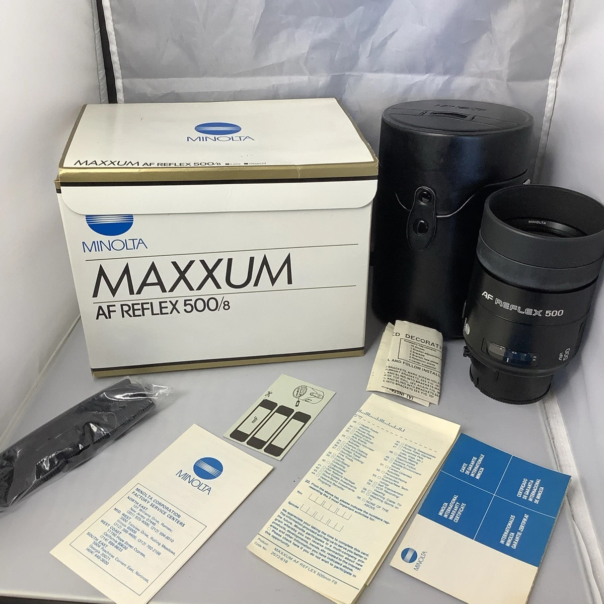 Minolta 500mm Focal Camera Lenses for sale - eBay