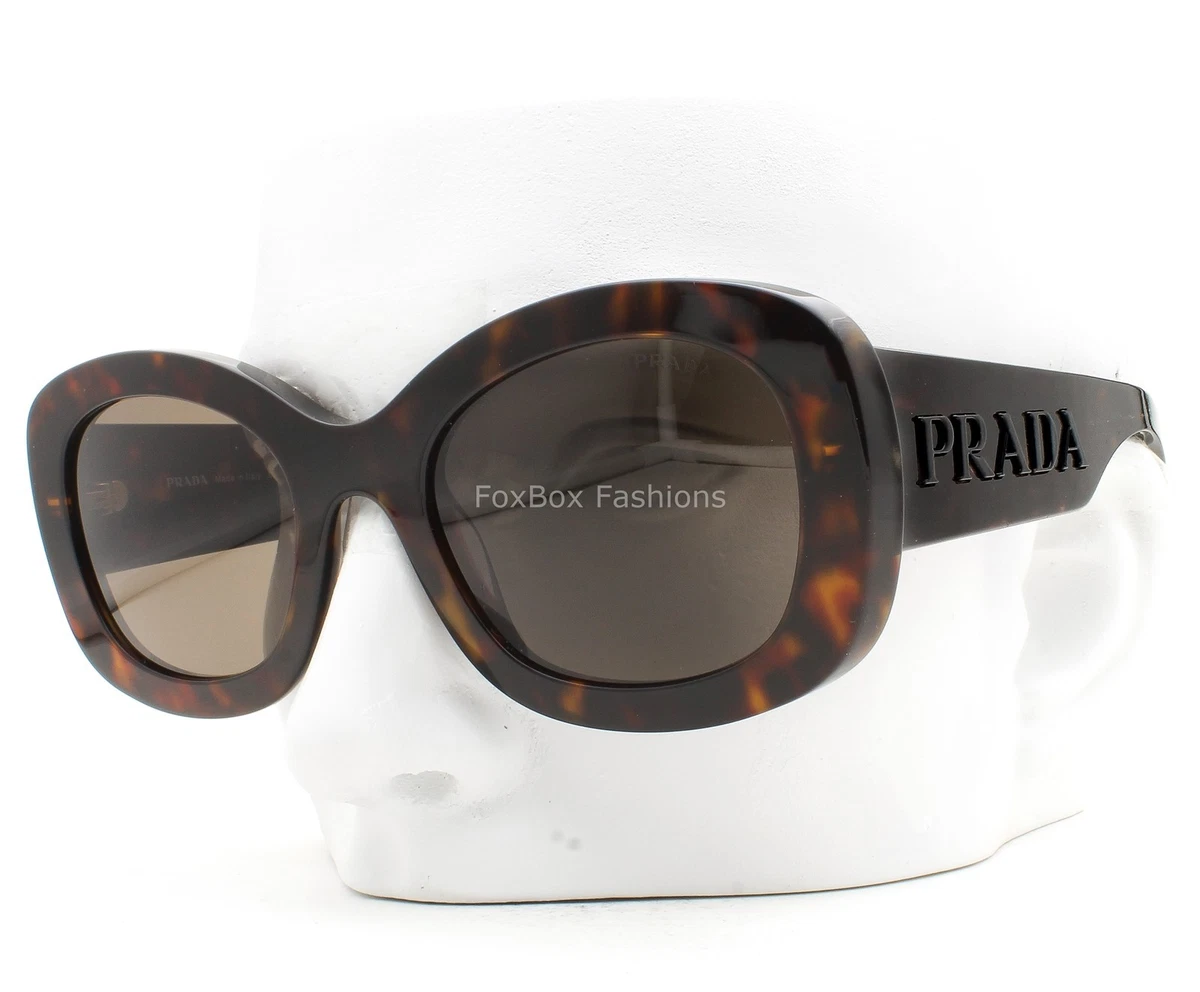 PRADA Brown Oval Sunglasses for Women for sale | eBay