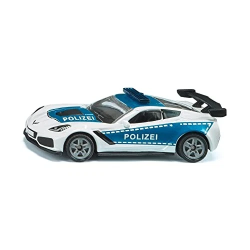 Siku Chevrolet Corvette ZR1 policía, fabricación contemporánea Foto 2 de 4