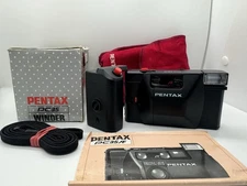 Mint Pentax pc35af w/Motor Drive working Tested Full kit