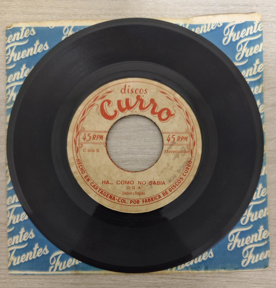 Rufo Garrido - Palenquerita Monster Cumbia 7" DISCOS FUENTES Vinyl Rare - Image 2 of 3