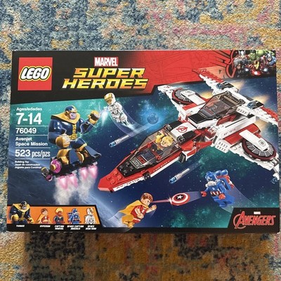 LEGO MARVEL SUPER HEROES 76049 AVENJET SPACE MISSION THANOS AVENGER   NEW SEALED