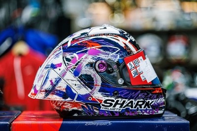 SHARK AERON GP FIM Zarco signature 2025