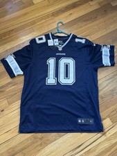 Men’s Nike On Field Dallas Cowboys Cooper Rush #10 Blue Jersey Size XL New W/tag