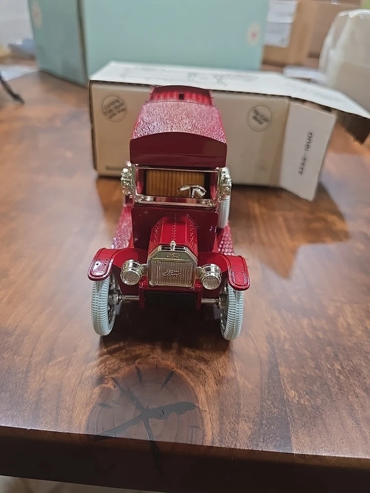 Banco de Entrega Modelo T Sealed Power 1913 Metal Diecast Hecho por ERTL Caja Original Foto 2 de 4