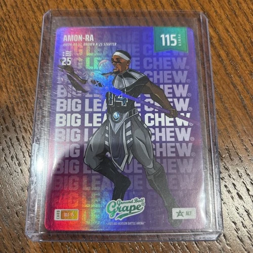 2025 Bo Jackson Battle Arena NSCC Amon-Ra Big League Chew Grape BLC-15