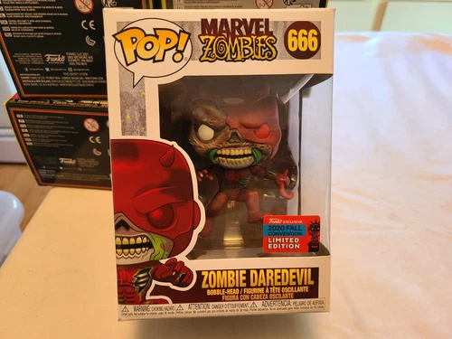 Funko Pop! Marvel Zombies 666 Zombie Daredevil Vinyl Figure New NYCC 2020 Fall