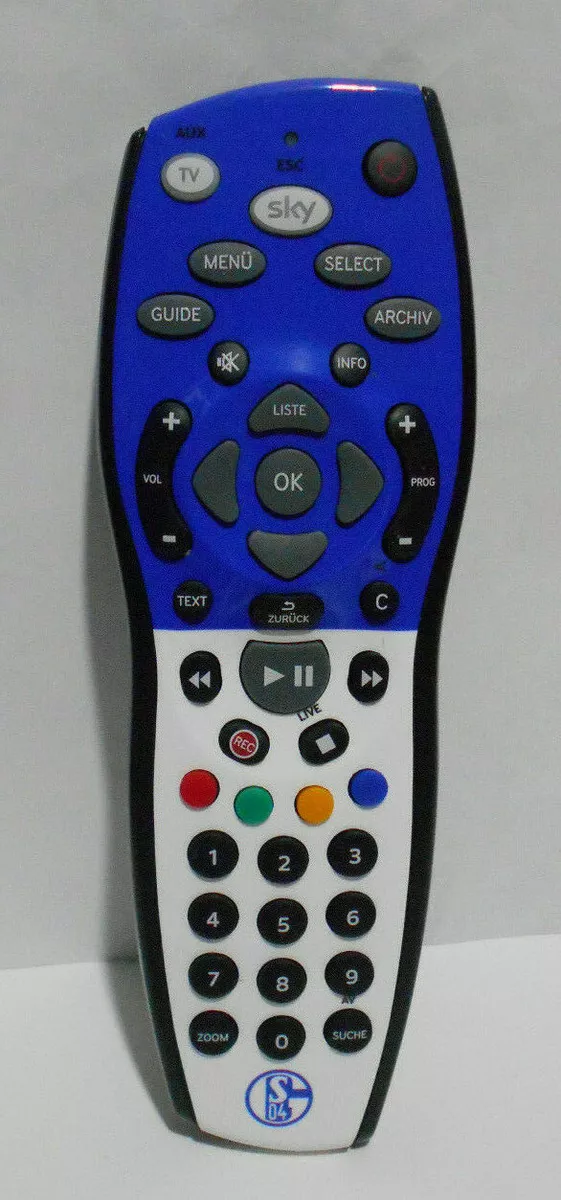 New SKY TV Remote urc1780 02 00R00 3420 Blue White