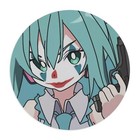 HATSUNE MIKU JOKER PECKER CUSTOM ROUND MOUSE PAD HOT GIFT HOME OFFICE CLASSIC