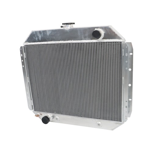 Radiador de 4 filas para Ford F-100 F-150 F-250 F-350 Bronco V8 1966-1979 aluminio - Imagen 2 de 11