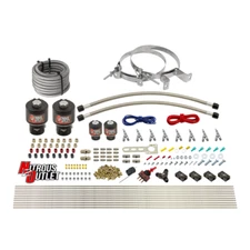 Direct Port Fogger Nitrous Kit 8 Cylinder- .178 Nitrous/ .177 Fuel E85- Straight