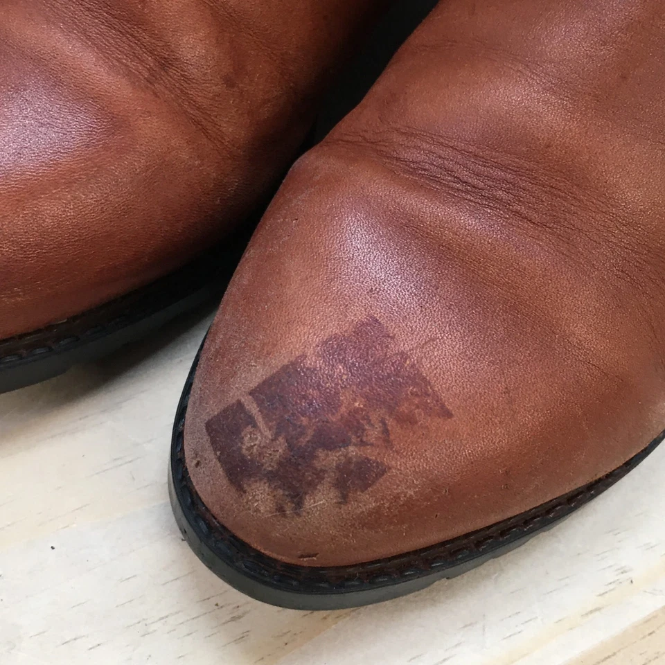 Botas Eddie Bauer para mujer 7,5 de altura piel de oveja marrón tirar informales Foto 4 de 4