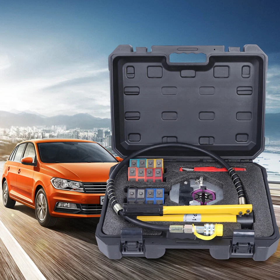 Juego de herramientas de prensado de manguera hidráulica alicates de prensado hidráulicos Kit de prensado - Imagen 3 de 4