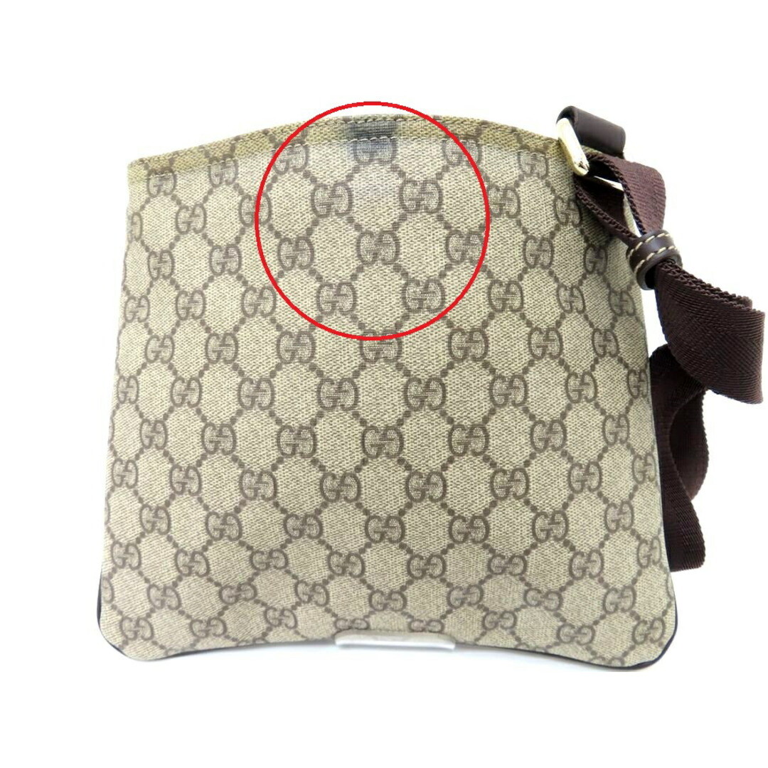 Gucci 201538 Pvc Beige Gg Supreme Shoulder Bag Used | eBay Gucci 201538 Pvc Beige Gg Supreme Shoulder Bag Used | eBay