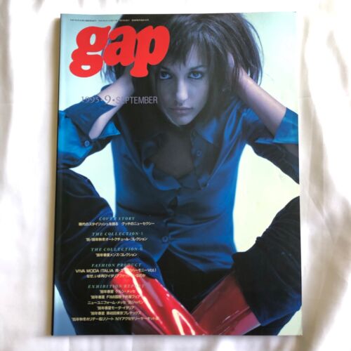 Gap Press 1995 wrześniowe wydanie japońskiego magazynu o modzie, sztuka, tekstylia, Gucci - Zdjęcie 1 z 12