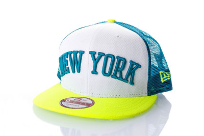 NEW ERA BASEBALL CAP MLB NY NEW YORK YANKEES 9Fifty FLSNEAKER MESHBACK WEIß NEU 