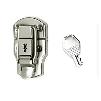 Penn Elcom L0953N Medium Nickel Osaka abschließbarer Ziehriegel mit Schlüsselschloss