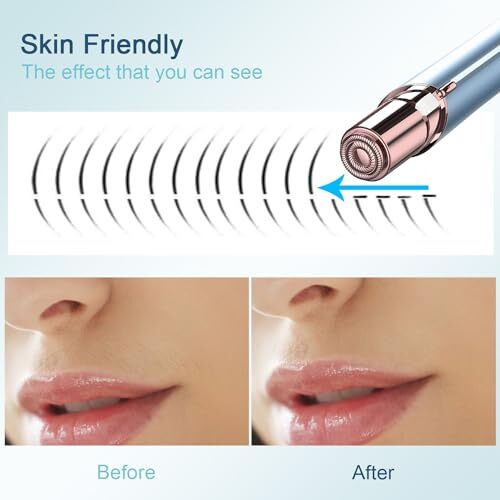 Facial Hair Removal for Women Electric Painless Facial Hair Remover for Face ... - Picture 5 of 8