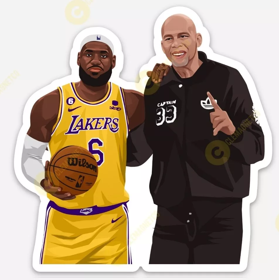 Lebron James Tribute Special Jersey La Lakers Kareem Abdul-Jabbar