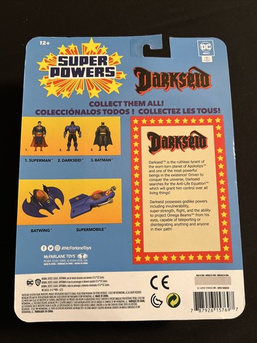 McFarlane Toys DC Super Powers Darkseid 5 in Action Figure - Picture 2 of 4