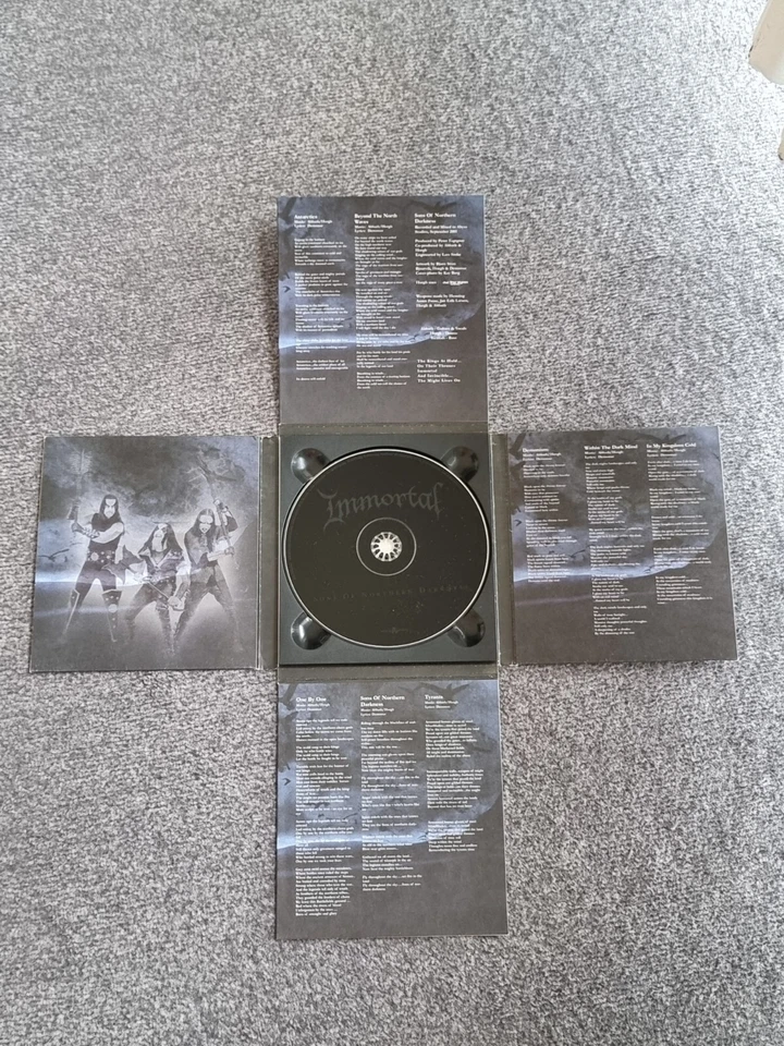 Immortal-Sons Of Northern Darkness CD (Nuclear Blast 2002) Very Good Condition  - Bild 3 von 4