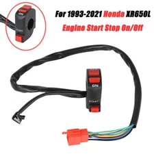 Kill Switch For 1993-2021 Honda XR650L Engine Start Stop On / Off #35130-MY6-A91