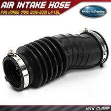 Engine Air Intake Hose with Clamp for Honda Civic 2016-2021 L4 1.5L 172255AAA00