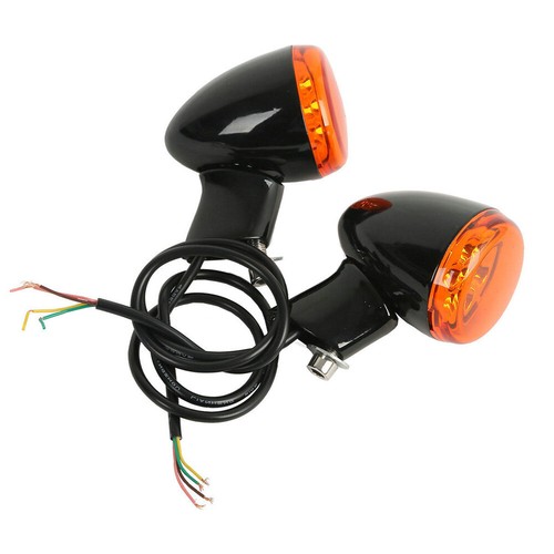 Turn Signals Indicators Lights Fits for Harley XL883 Sportster 1989-1992 - Picture 4 of 12