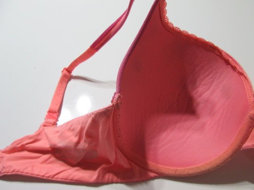 34DD Body by Victoria Secret Bra Perfect Coverage Salmon Pink Lined - Picture 5 of 6