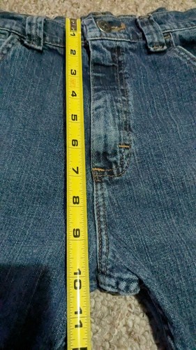 Boy's Wrangler Blue Jeans 5SCHWS2 Size 16 Husky Boot cut Western Adjustable W - Picture 8 of 12