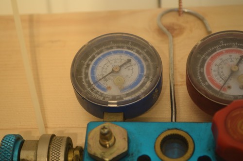 Robinair HVAC Refrigeration Manifold Gauge Set 0 To 500 PSI High 0 To 120 PSI Lo - Picture 5 of 10