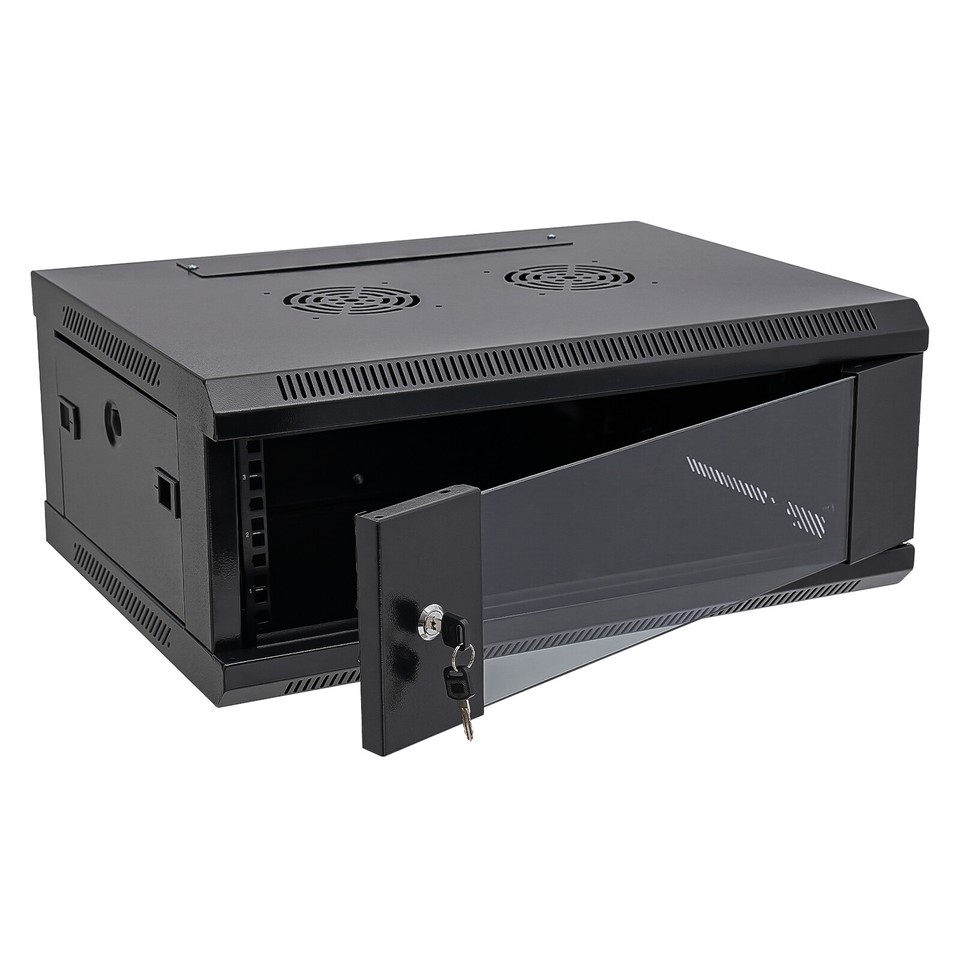 4U Server Rack Enclosure Network Server Data w/Lock