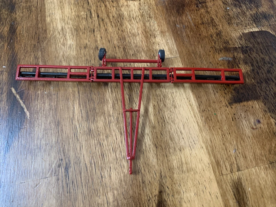 1/64 custom red 42ft crumbler farm toy  - Image 2 of 2