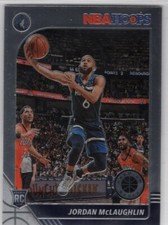 2019-20 Hoops Premium Stock Base Rookie #255 Jordan McLaughlin RC Timberwolves