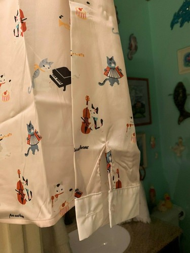 CAMISA MUSICAL BLUSA CON CUELLO DE GATO ROSA TALLA MEDIANA NUEVA EN PAQUETE GATITO GATO - Imagen 7 de 12