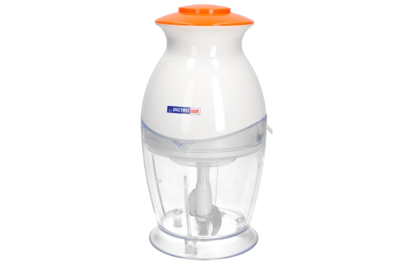 frullatore elettrico tritatutto da cucina trita tutto mini robot da cucina 600ml - Immagine 4 di 4