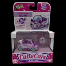 Shopkins Cutie Cars Ballet Coupe Die-cast Car With Mini Slipper Shopkin NEW