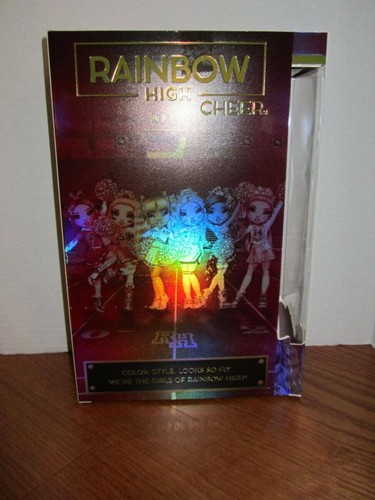 Muñeca Rainbow High Serie 1 Cheerleaders Jade Hunter Nueva en Caja Sellada - Imagen 3 de 3