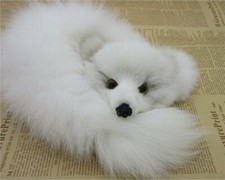 100 Real Fox Head Tail Leather Skin Accessory Craft Decor Art Handmade Pelt