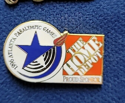 LOT OF 11 1996 ATLANTA THE HOME DEPOT PARALYMPIC & OLYMPIC PINS - Picture 10 of 12