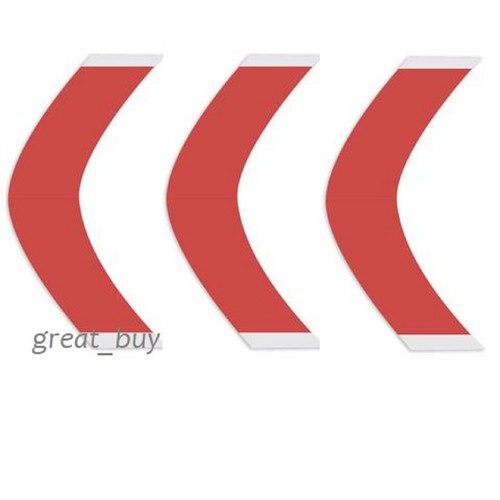 Sensi-Tack Red Liner A Contour Double Sided Clear for Wigs,Hair Piece,72 Pieces - Picture 2 of 4