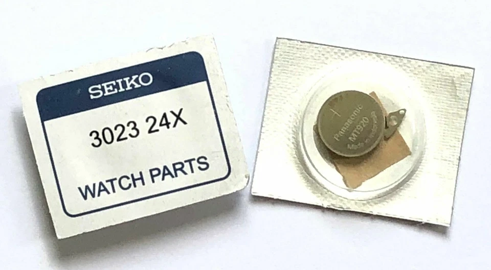 Condensador Seiko Kinetic 302324X Serie 5J21, 5J22, 5J32, 5S21 MT920 - MB024X