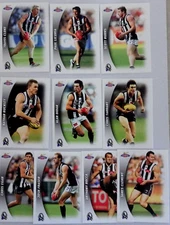 2006 CHAMPIONS COLLINGWOOD CARD SET INCLUDES NATHAN BUCKLEY &TRAVIS CLOKE ROOKIE