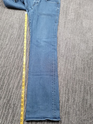 Pantalones de mezclilla para mujer Rock & Republic 34 azul desgastados elásticos bordados en la ciudad - Imagen 11 de 12