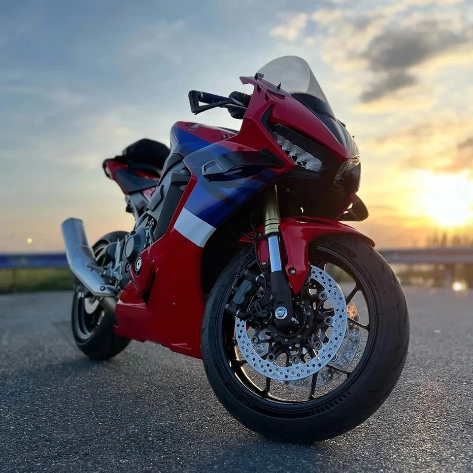 Kit de ala aerodinámica universal carenado de ala fijo para Honda CBR650 para Yamaha Foto 4 de 4