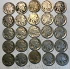 1928 D  Buffalo Nickels roll of 25 most part to full date