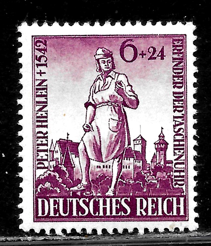 HICK GIRL-OLD MINT GERMAN SEMI-POSTAL SC#B208 HENLEIN MONUMENT X4081