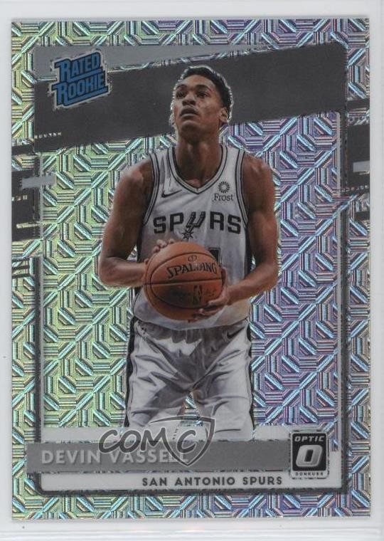 2020-21 Panini Donruss Optic Rated Choice Prizm Devin Vassell #161 Rookie RC