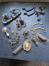 Lot Of 19 Various Vintage Teardrop/Drop/Pull Drawer Hardware