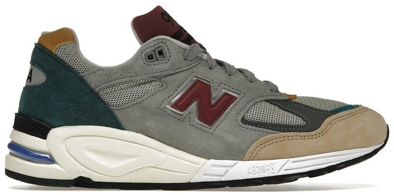 New Balance 990v2 Made in USA Grey Multi for Sale | Authenticity